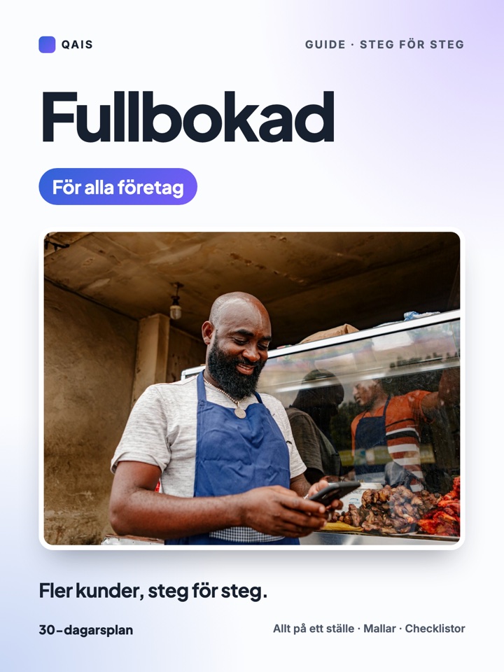 Omslag: Fullbokad