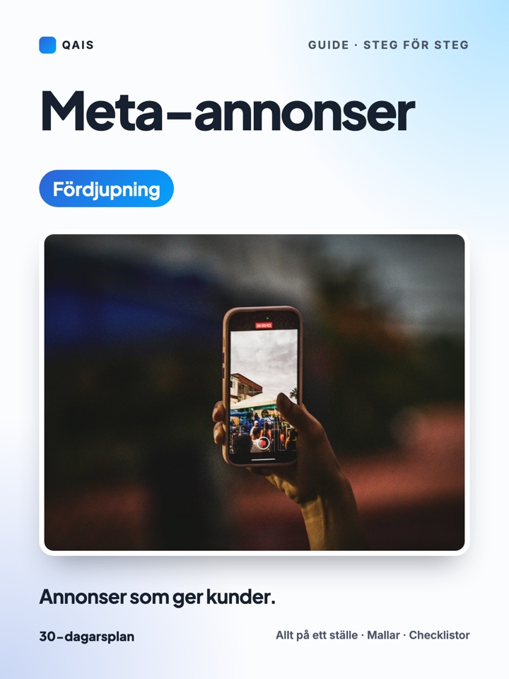 Omslag: Meta-annonser